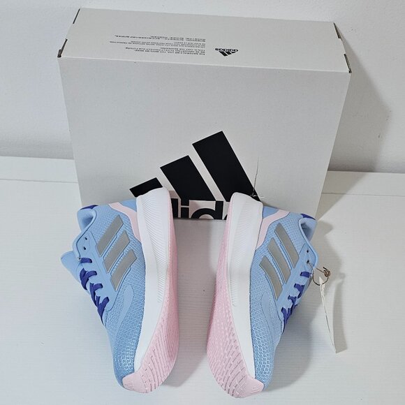 adidas Runfalcon 5 Shoes - Glow Blue / Silver Metallic - Kids - IE8584 - Picture 3 of 7